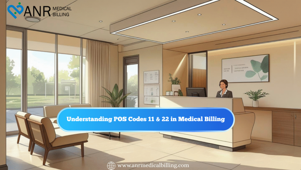 Guide to Place of Service (POS) Codes 11 and 22 in Medical Billing